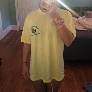 Yellow Winterville Georgia 10k shirt